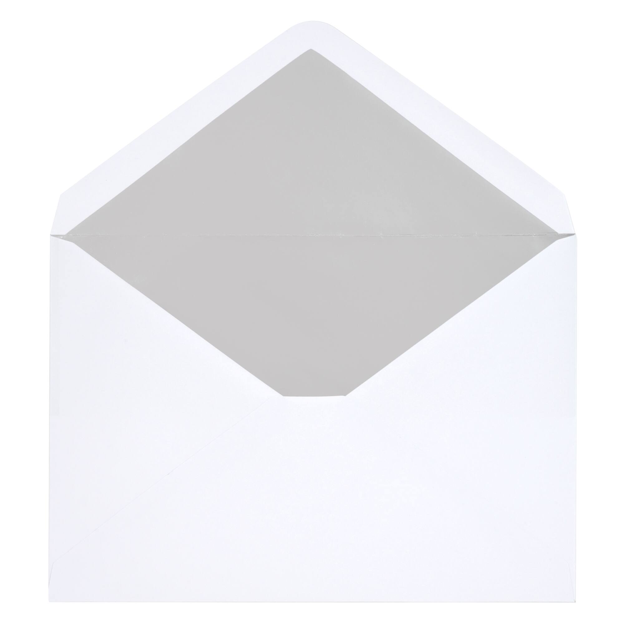 5.25" x 7.25" Silver Foil Lined Envelopes by Recollections™, 10ct.